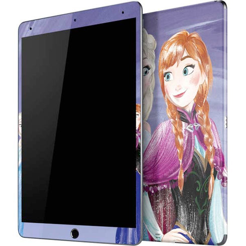 Disney Frozen Elsa and Anna Sisters Art iPad Skins