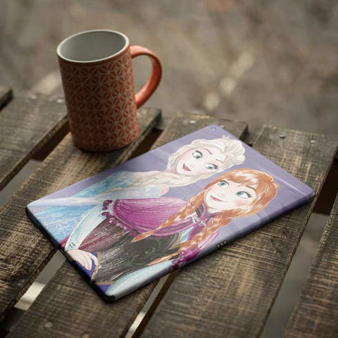 Disney Frozen Elsa and Anna Sisters Art iPad Skins
