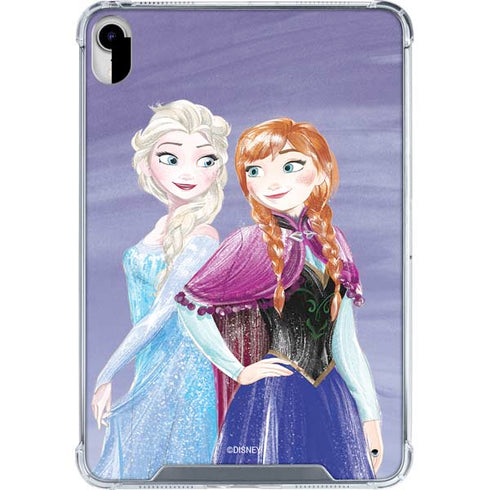 Disney Frozen Elsa and Anna Sisters Art iPad 11th Gen (2025) Clear Case