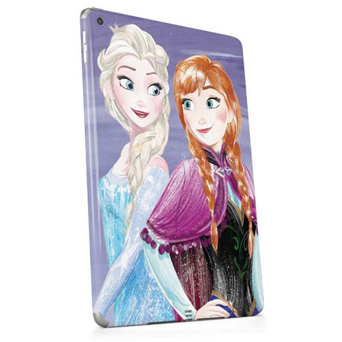 Disney Frozen Elsa and Anna Sisters Art Apple iPad Skin