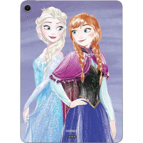 Disney Frozen Elsa and Anna Sisters Art Apple iPad Air Skin