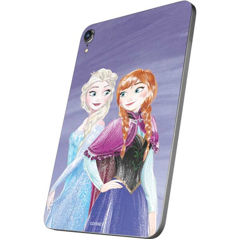 Disney Frozen Elsa and Anna Sisters Art Apple iPad Mini Skin