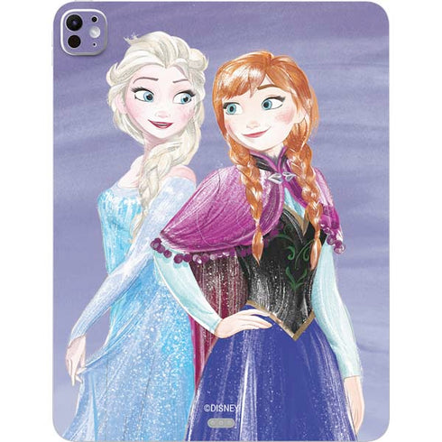 Disney Frozen Elsa and Anna Sisters Art iPad Pro 13in M4 (2024) Skin