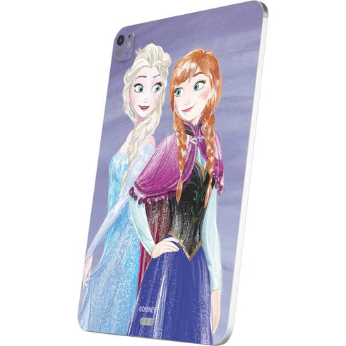 Disney Frozen Elsa and Anna Sisters Art iPad Pro 13in M4 (2024) Skin