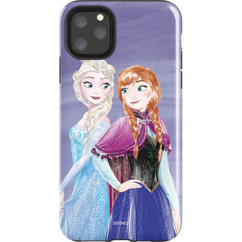 Disney Frozen Elsa and Anna Sisters Art iPhone Cases