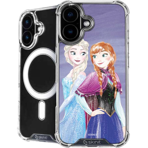 Disney Frozen Elsa and Anna Sisters Art iPhone 16 MagSafe Case