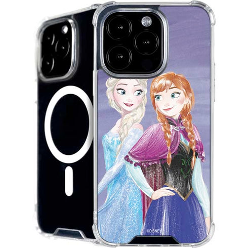 Disney Frozen Elsa and Anna Sisters Art iPhone 16 Pro Max MagSafe Case