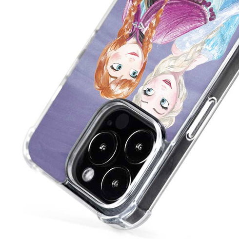 Disney Frozen Elsa and Anna Sisters Art iPhone 16 Pro Max MagSafe Case