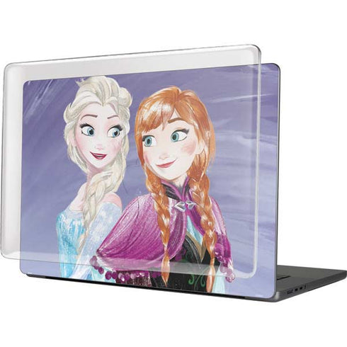 Disney Frozen Elsa and Anna Sisters Art MacBook Cases