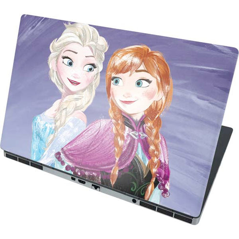 Disney Frozen Elsa and Anna Sisters Art Dell Precision Skin