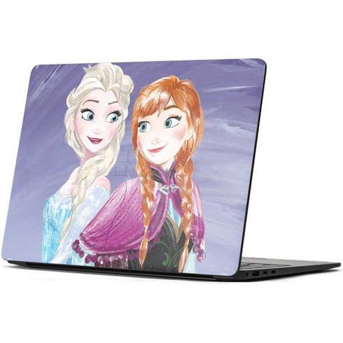 Disney Frozen Elsa and Anna Sisters Art Surface Laptop 7 13.8in Skin