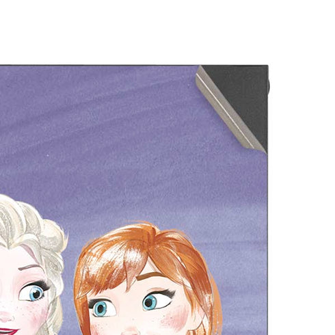Disney Frozen Elsa and Anna Sisters Art XBox Series X Digital Edition Console Skin