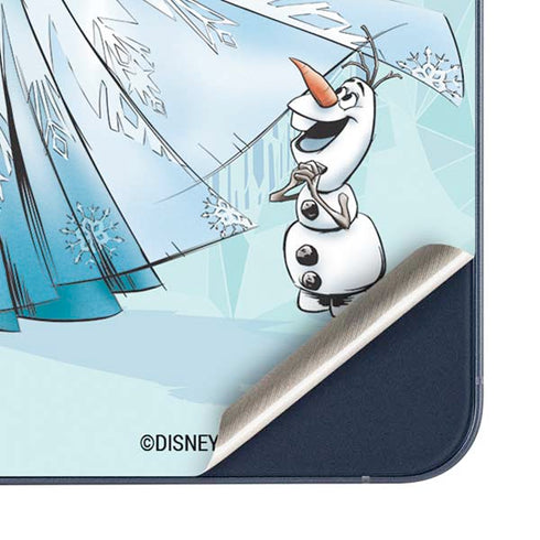 Disney Frozen Elsa and Olaf Art Galaxy A35 5G Skin
