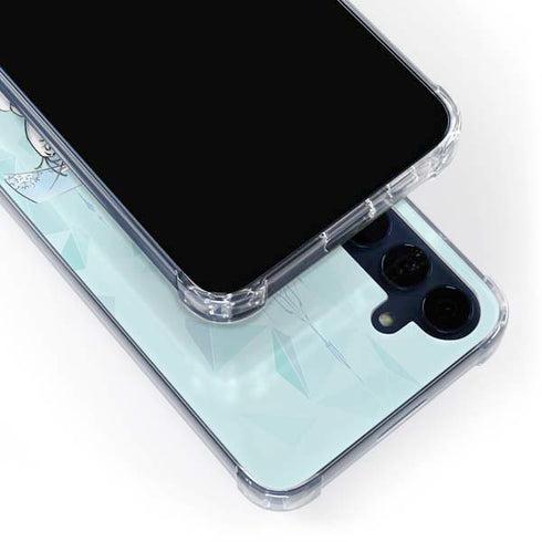 Disney Frozen Elsa and Olaf Art Galaxy A55 5G Clear Case