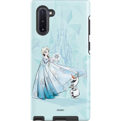 Disney Frozen Elsa and Olaf Art Galaxy Cases