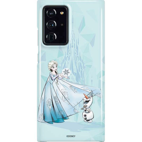 Disney Frozen Elsa and Olaf Art Galaxy Cases