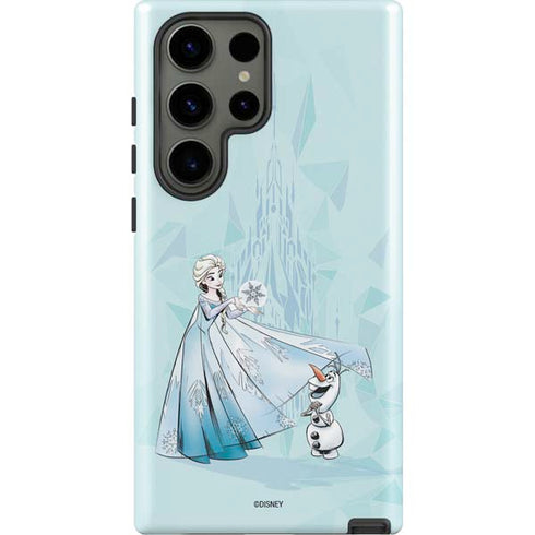 Disney Frozen Elsa and Olaf Art Galaxy S23 Ultra Pro Case