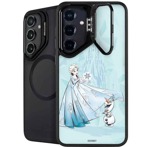 Disney Frozen Elsa and Olaf Art Galaxy S24 Plus Kickstand Case