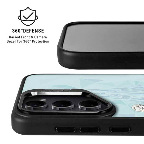 Disney Frozen Elsa and Olaf Art Galaxy S25 Ultra Kickstand Case