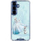 Disney Frozen Elsa and Olaf Art Galaxy S25 Plus Clear Case