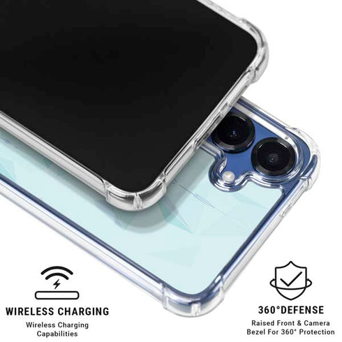 Disney Frozen Elsa and Olaf Art Galaxy S25 Plus Clear Case