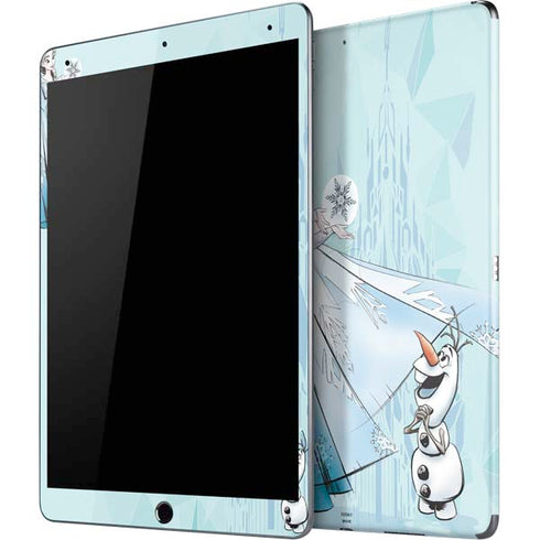 Disney Frozen Elsa and Olaf Art iPad Skins