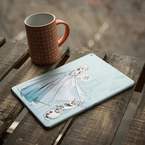 Disney Frozen Elsa and Olaf Art iPad Skins