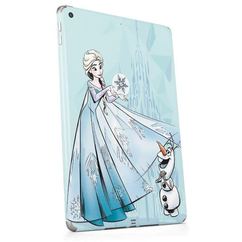 Disney Frozen Elsa and Olaf Art Apple iPad Skin