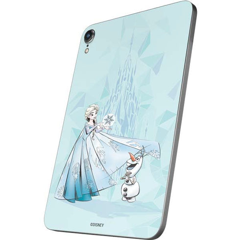 Disney Frozen Elsa and Olaf Art Apple iPad Mini Skin