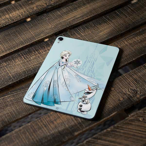 Disney Frozen Elsa and Olaf Art Apple iPad Pro Skin