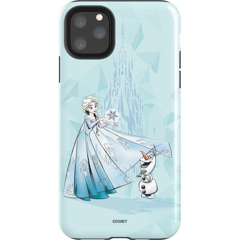 Disney Frozen Elsa and Olaf Art iPhone Cases