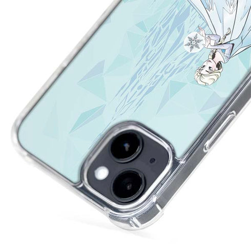 Disney Frozen Elsa and Olaf Art iPhone 14 MagSafe Case