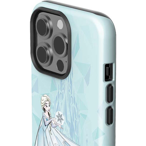 Disney Frozen Elsa and Olaf Art iPhone 15 Pro Impact Case
