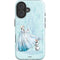 Disney Frozen Elsa and Olaf Art iPhone 16 Plus Impact Case