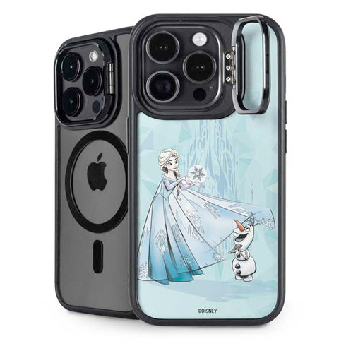 Disney Frozen Elsa and Olaf Art iPhone 16 Pro Kickstand Case