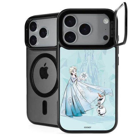 Disney Frozen Elsa and Olaf Art iPhone 18 Pro Kickstand Case
