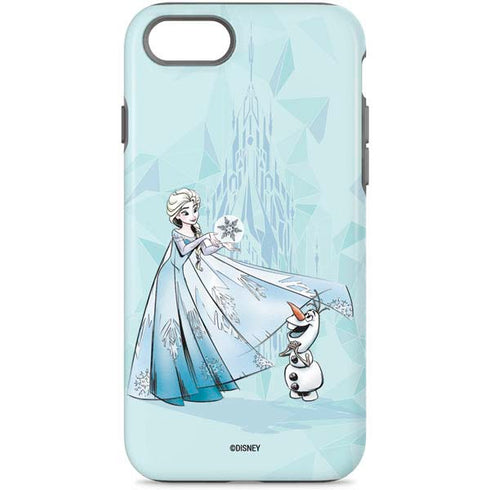 Disney Frozen Elsa and Olaf Art iPhone Cases
