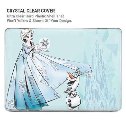Disney Frozen Elsa and Olaf Art MacBook Pro 14in (2021-24) Case plus Skin