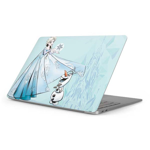 Disney Frozen Elsa and Olaf Art Apple MacBook Pro 16-inch Skin