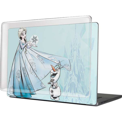 Disney Frozen Elsa and Olaf Art MacBook Cases