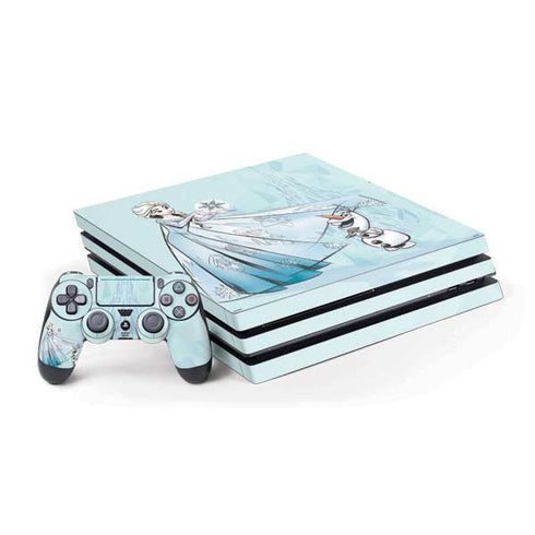 Disney Frozen Elsa and Olaf Art PlayStation PS4 Skins