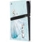 Disney Frozen Elsa and Olaf Art PS5 Pro Console Skin