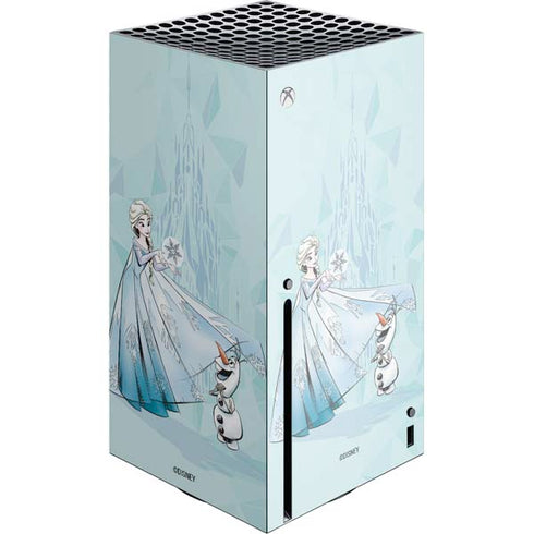 Disney Frozen Elsa and Olaf Art Xbox Series X Skins