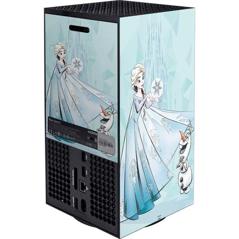 Disney Frozen Elsa and Olaf Art XBox Series X Digital Edition Bundle Skin
