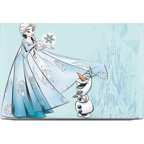 Disney Frozen Elsa and Olaf Art Dell XPS Skin