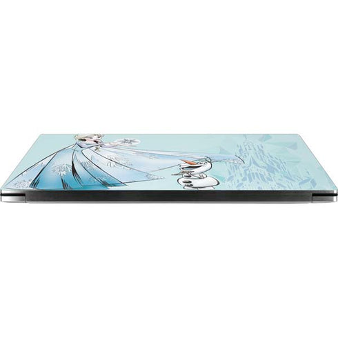 Disney Frozen Elsa and Olaf Art Dell XPS Skin