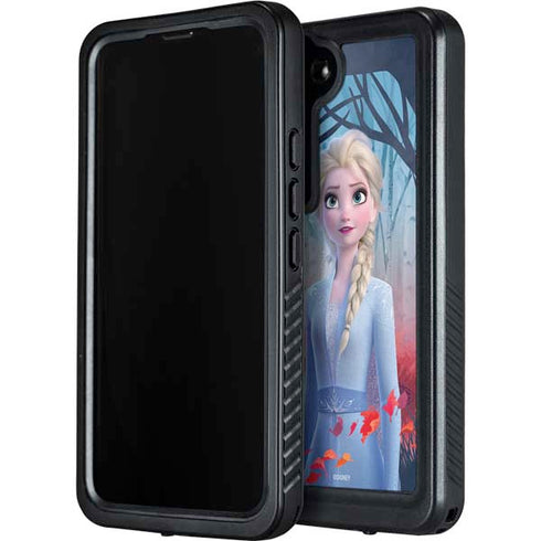 Disney Frozen II Elsa Galaxy S24 Plus Waterproof Case