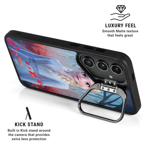 Disney Frozen II Elsa Galaxy S24 Ultra Kickstand Case
