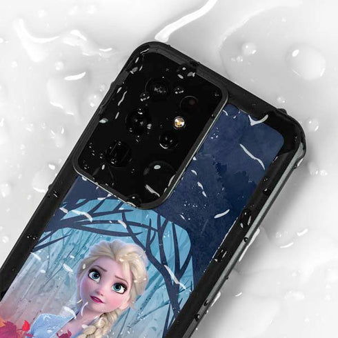 Disney Frozen II Elsa Galaxy S24 Ultra Waterproof Case