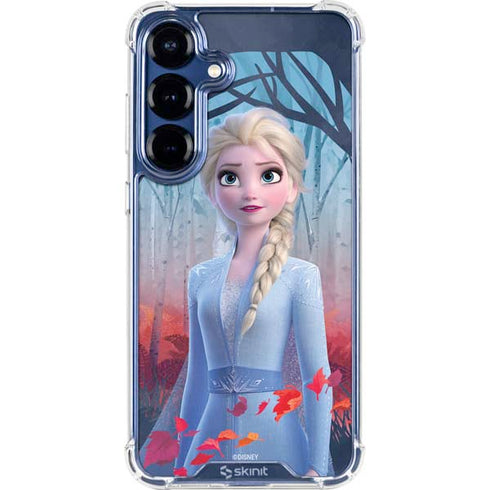 Disney Frozen II Elsa Galaxy S25 Plus Clear Case